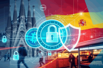 Imagen que representa la seguridad y rapidez del dinero digital en transacciones privadas.
