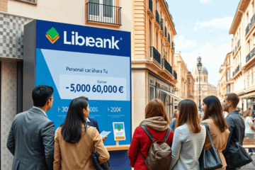 Una persona llenando un formulario para obtener un crédito personal en Liberbank.