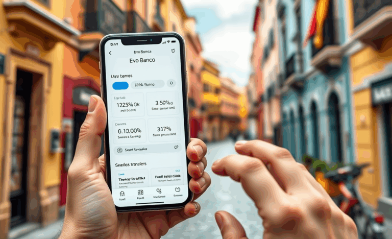 Imagen de un usuario gestionando su crédito digital en la aplicación móvil de Evo Banco.
